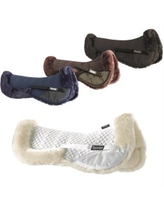 Tattini sottocuscino in puro agnellino australiano abbinato a panno di