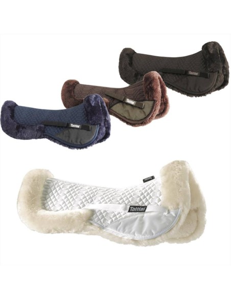 Tattini sottocuscino in puro agnellino australiano abbinato a panno di