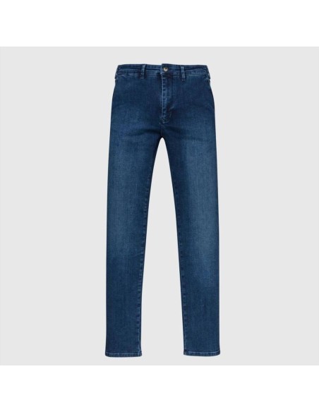 MCS Pantalone chino in denim slim fit