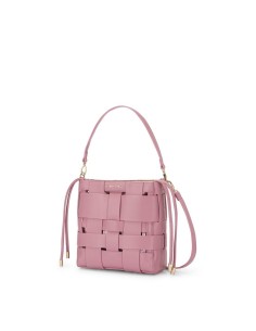 Tosca Blu Alexandra borsa secchiello intrecciata da donna 2