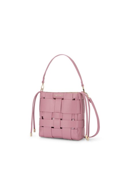 Tosca Blu Alexandra borsa secchiello intrecciata da donna