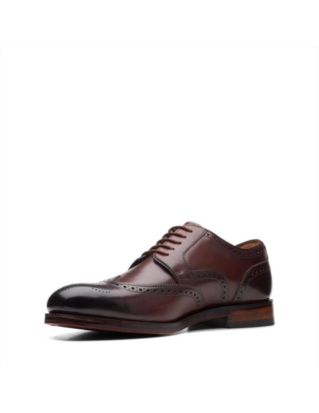 Clarks Craftdean Wing scarpa da uomo in pelle