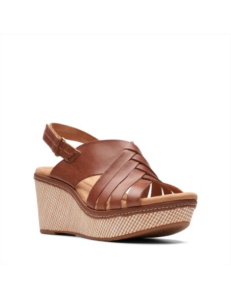 Clarks Elleri Grace sandalo da donna con zeppa Clarks Elleri Grace sandalo da donna con zeppa