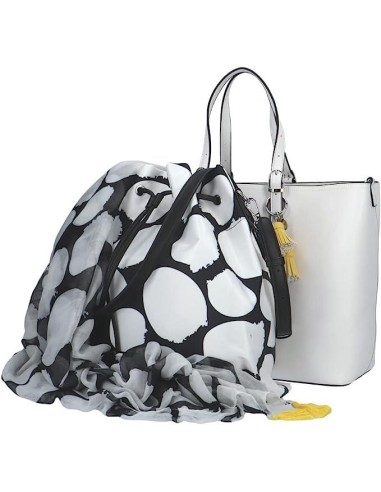 PashBag Katie borsa da donna shopping con sacca interna e pashmina abb