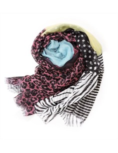 PashBag Bridget borsa da donna 3 scomparti con pashmina abbinata 2