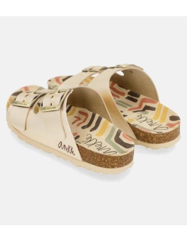 Anekke Kene sandalo bio gold da donna