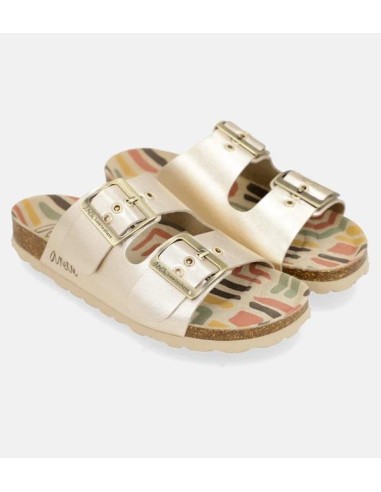 Anekke Kene sandalo bio gold da donna