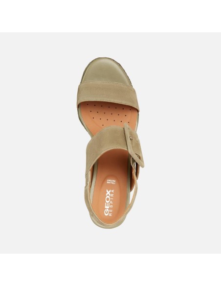 Geox Ponza sandalo donna con zeppa alta