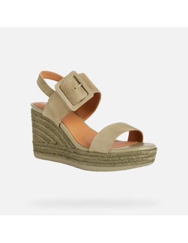 Geox Ponza sandalo donna con zeppa alta