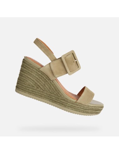 Geox Ponza sandalo donna con zeppa alta