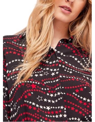 Gaudi Camicia da donna manica lunga stampata