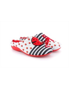 Grünland scarpa ciabatta da donna in pelle