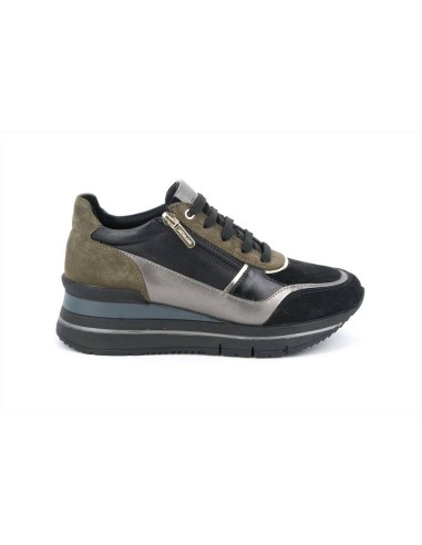 Grünland scarpa sneakers da donna con zeppa