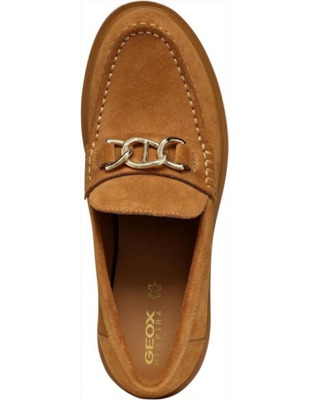 Geox scarpa mocassino da donna in pelle