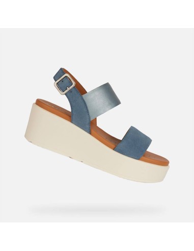 Geox scarpa sandalo zeppa da donna