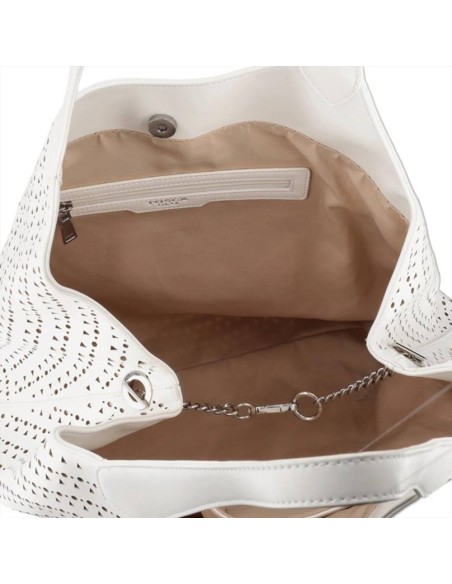 Tosca Blu Ortensia borsa da donna grande traforata