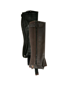 Daslo gambali equitazione da adulto in pelle  con fascia elastica 2