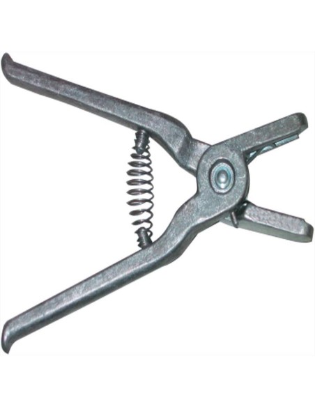 Tenaglia Tip tag in metallo