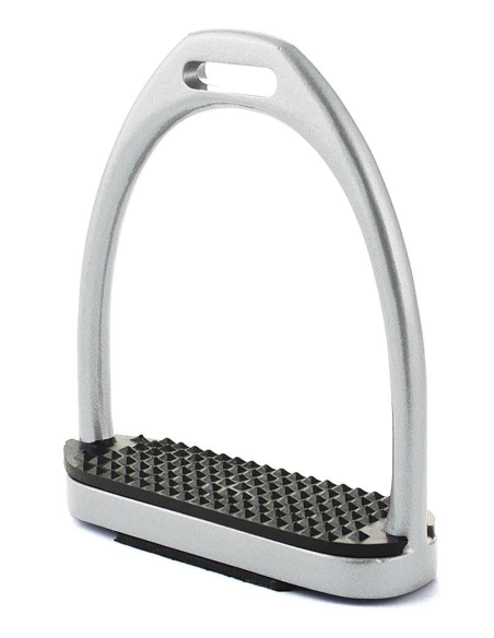 Umbria Equitazione staffe in alluminio complete di pedane in gomma