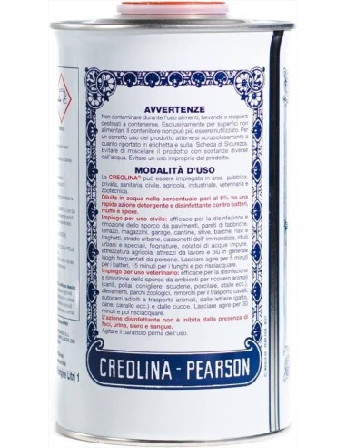 Creolina Disifettante Sanificante per Uso Civile 1 Lt.