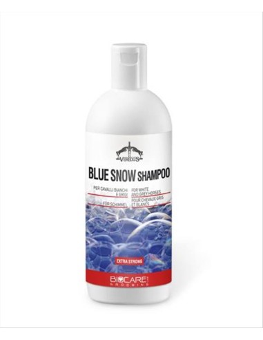 Veredus Blue Snow Shampoo extra forte per cavalli bianchi e grigi