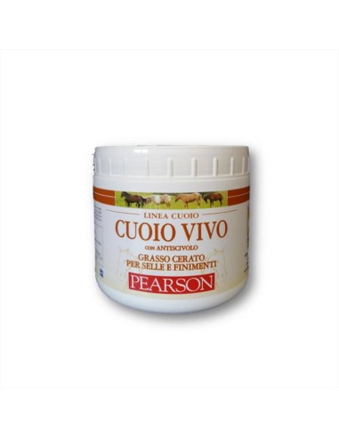 Cuoio Vivo. Grasso cuoio Pearson cerato. 500 ml