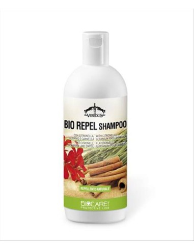 Veredus Bio Repel Shampoo Shampoo anti insetti per cavalli alla citronella, geranio e cannella