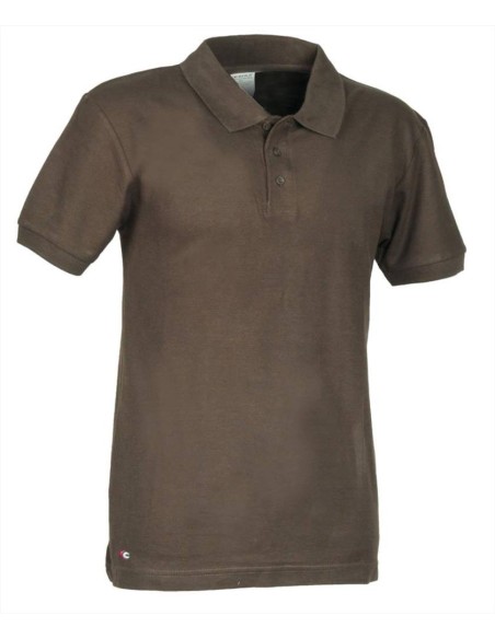 Cofra Giza Polo tecnica 100% cotone piquet con collo in costina