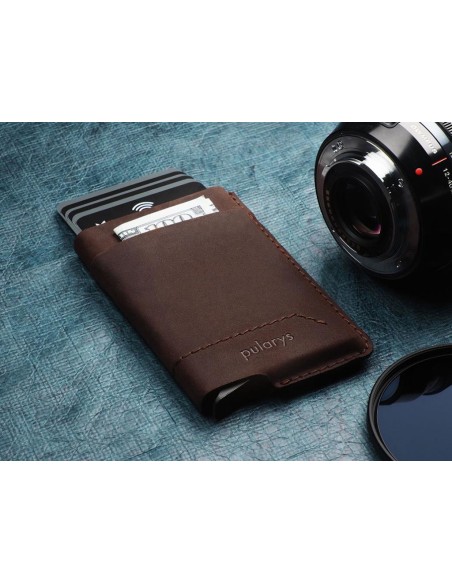 Pularys Portafoglio RFID GOBI crazy horse