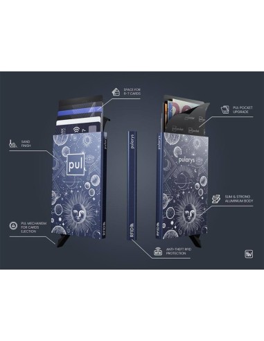 Pularys ZEN RFID Portacarte di credito "STREETS OF BERLIN"