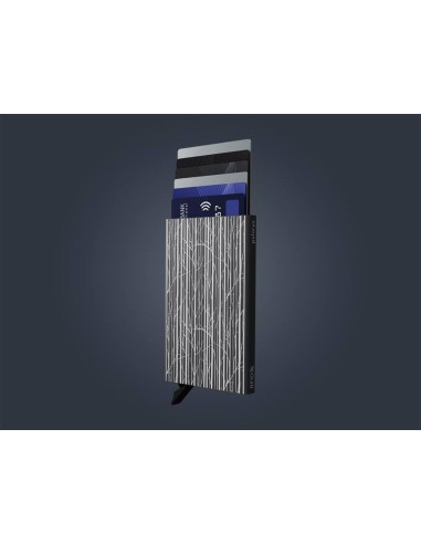 Pularys ZEN RFID Porta carte di credito "WINTER BIRCHES"