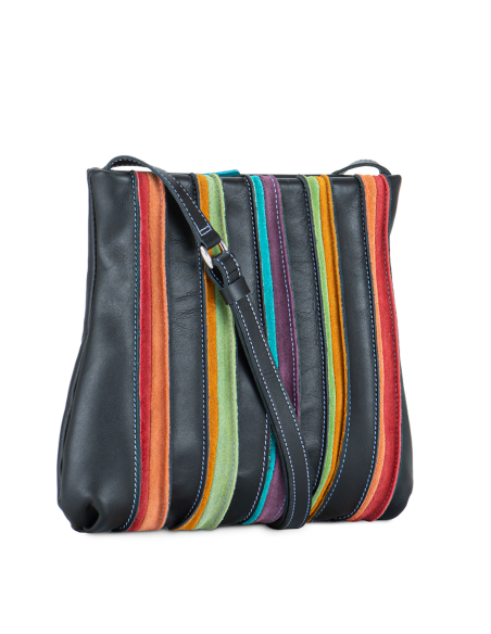 Mywalit Portafoglio con bottone a pressione medio in pelle