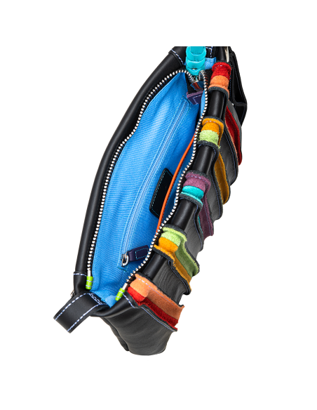 Mywalit Portafoglio con bottone a pressione medio in pelle