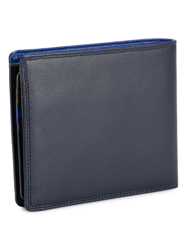 Mywalit Portafoglio con bottone a pressione medio in pelle