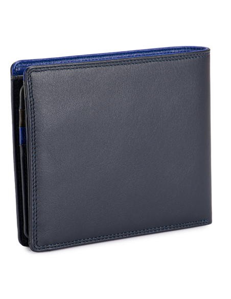 Mywalit Portafoglio con bottone a pressione medio in pelle