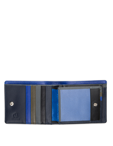 Mywalit Portafoglio con bottone a pressione medio in pelle
