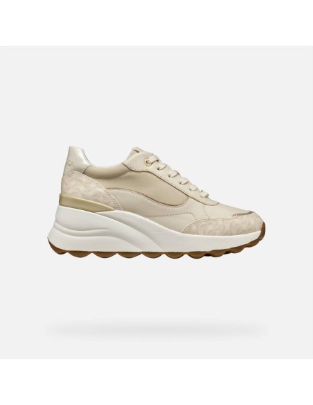 Geox Spherica Ec13 sneakers da donna con zeppa