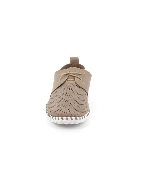 Grünland scarpa da uomo leggera traforata in ecopelle