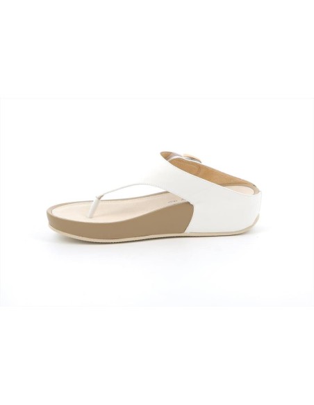 Grünland scarpa infradito con zeppa da donna