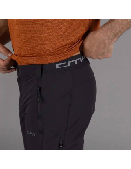 CMP Pantaloni in nylon elastico da trekking uomo