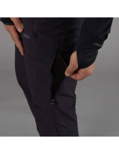 CMP Pantaloni in nylon elastico da trekking uomo