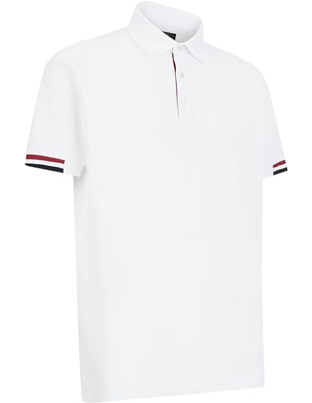 Geox polo da uomo manica corta in cotone piquet