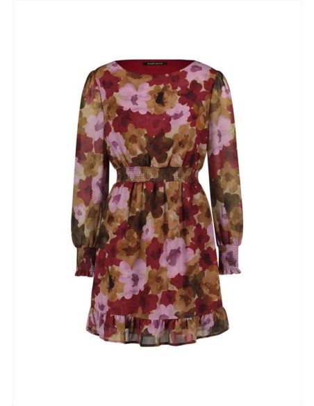 Gaudi abito in georgette stampa floreale