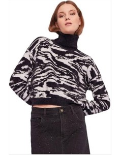 Gaudi maglia da donna dolcevita manica lunga 2