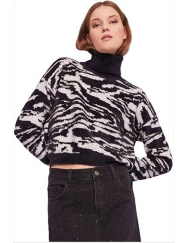 Gaudi maglia da donna dolcevita manica lunga