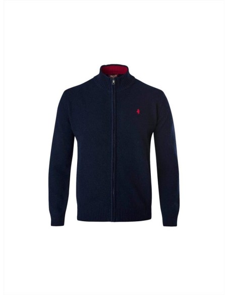 MCS maglia uomo in lana chiusura zip