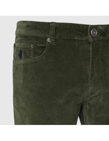 MCS pantalone da uomo cinque tasche in fustagno stretch