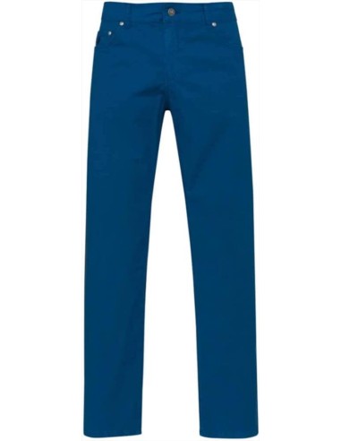 MCS pantalone cinque tasche da uomo in gabardina di cotone