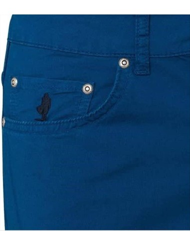 MCS pantalone cinque tasche da uomo in gabardina di cotone