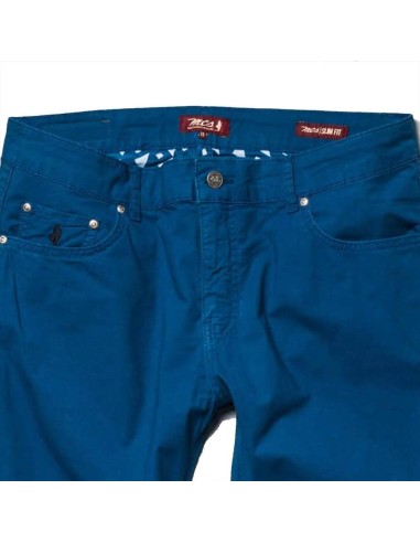 MCS pantalone cinque tasche da uomo in gabardina di cotone
